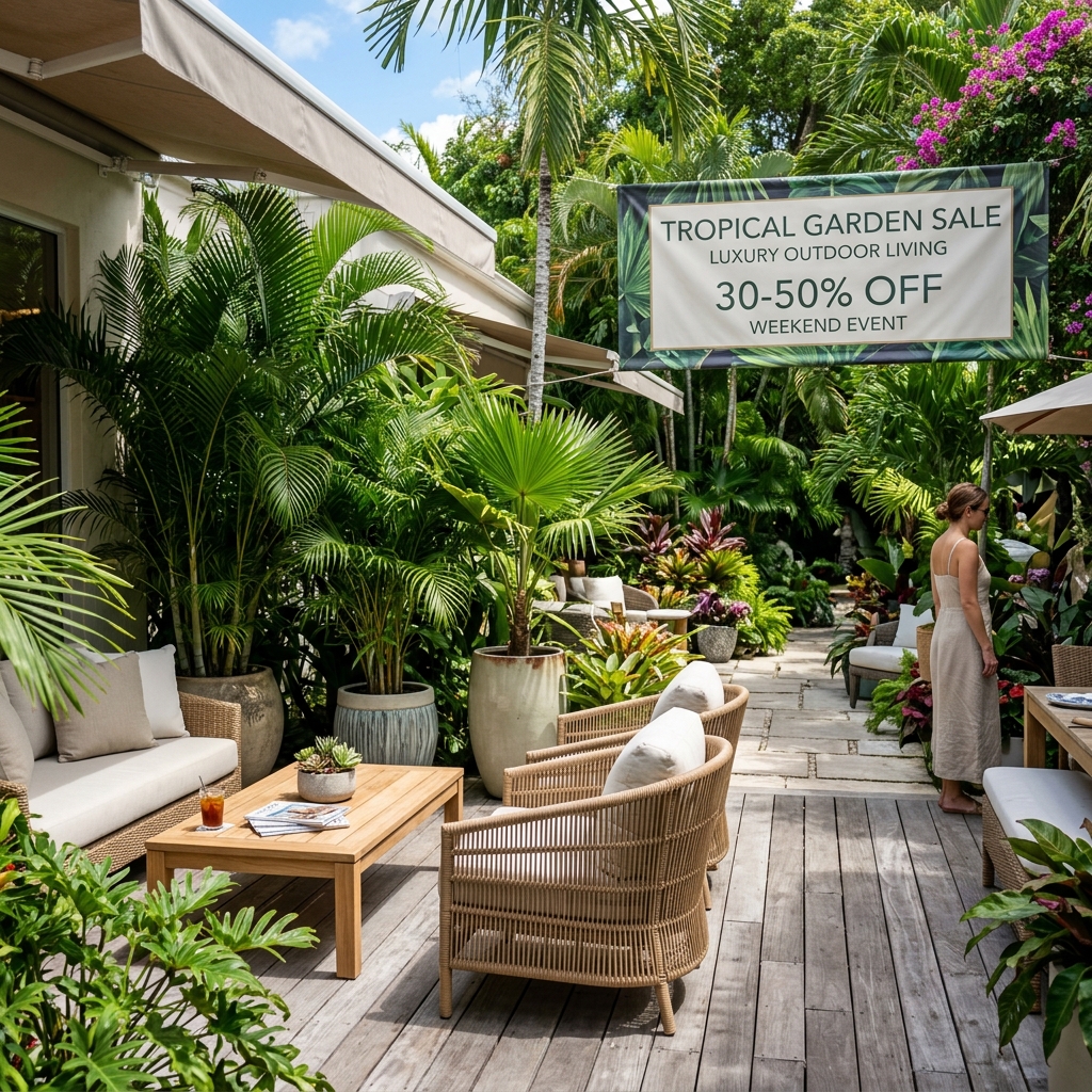 Patio Tropic sale